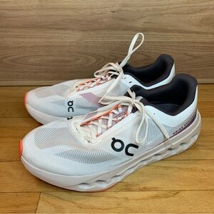 On Running Cloudsurfer Next Women's Sneakers in White / Flame - Size 12